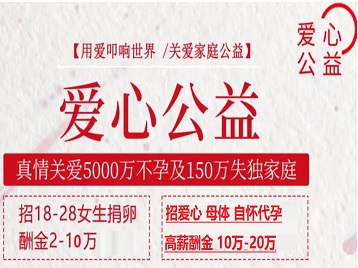 保靖捐卵助孕生子 爱心志愿者招募